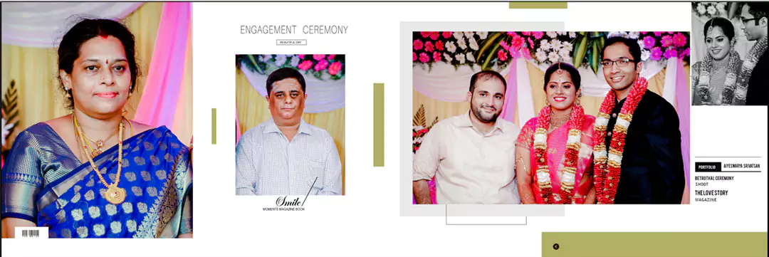 south wedding albums psd